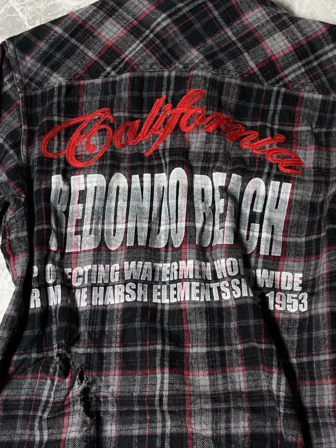 punk check shirts 상품이미지7