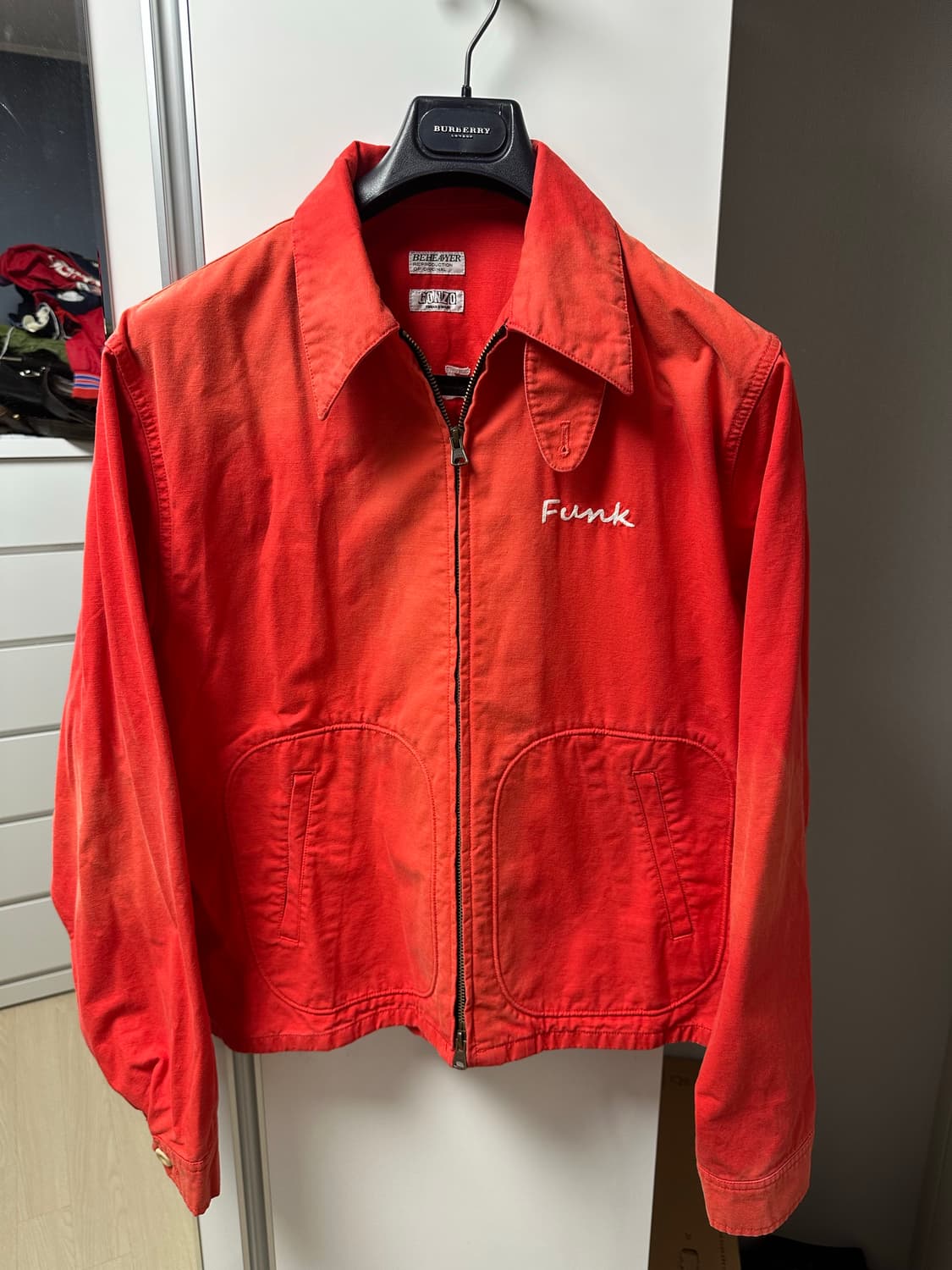 비헤비어 곤조 콜라보자켓 2사이즈 새상품 상품이미지1