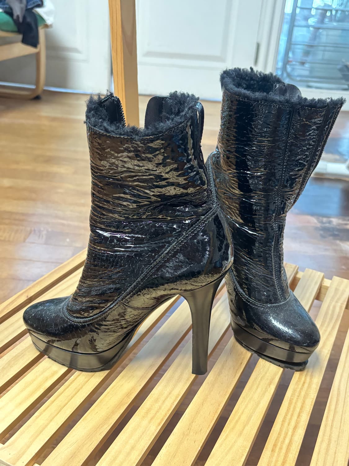 지미추 양털 앵클부츠 상품이미지2