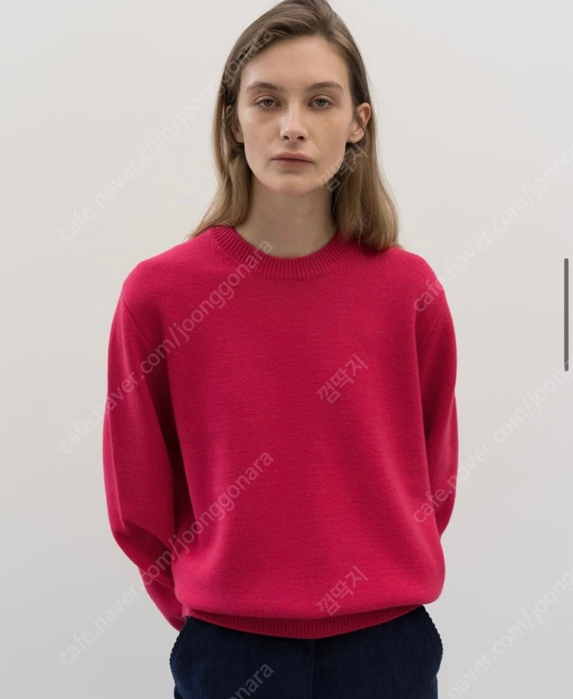 문달 bedford knit margenta 상품이미지1