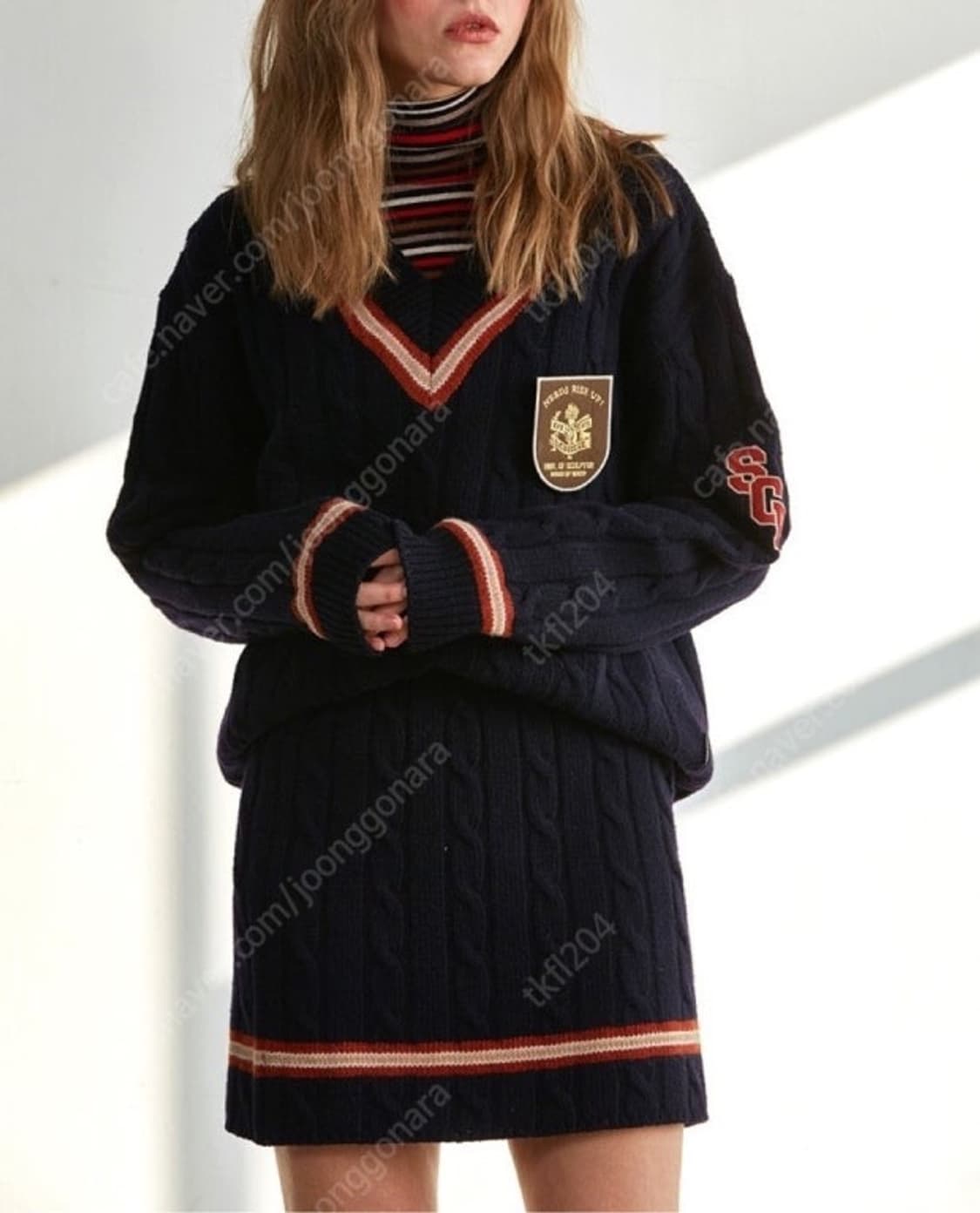 스컬프터 니트 셋업 상품이미지9