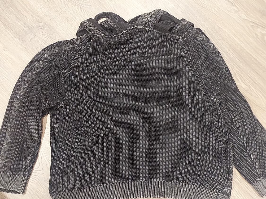 H&M 글렌마틴스 케이블 니트 가디건 XL 상품이미지2