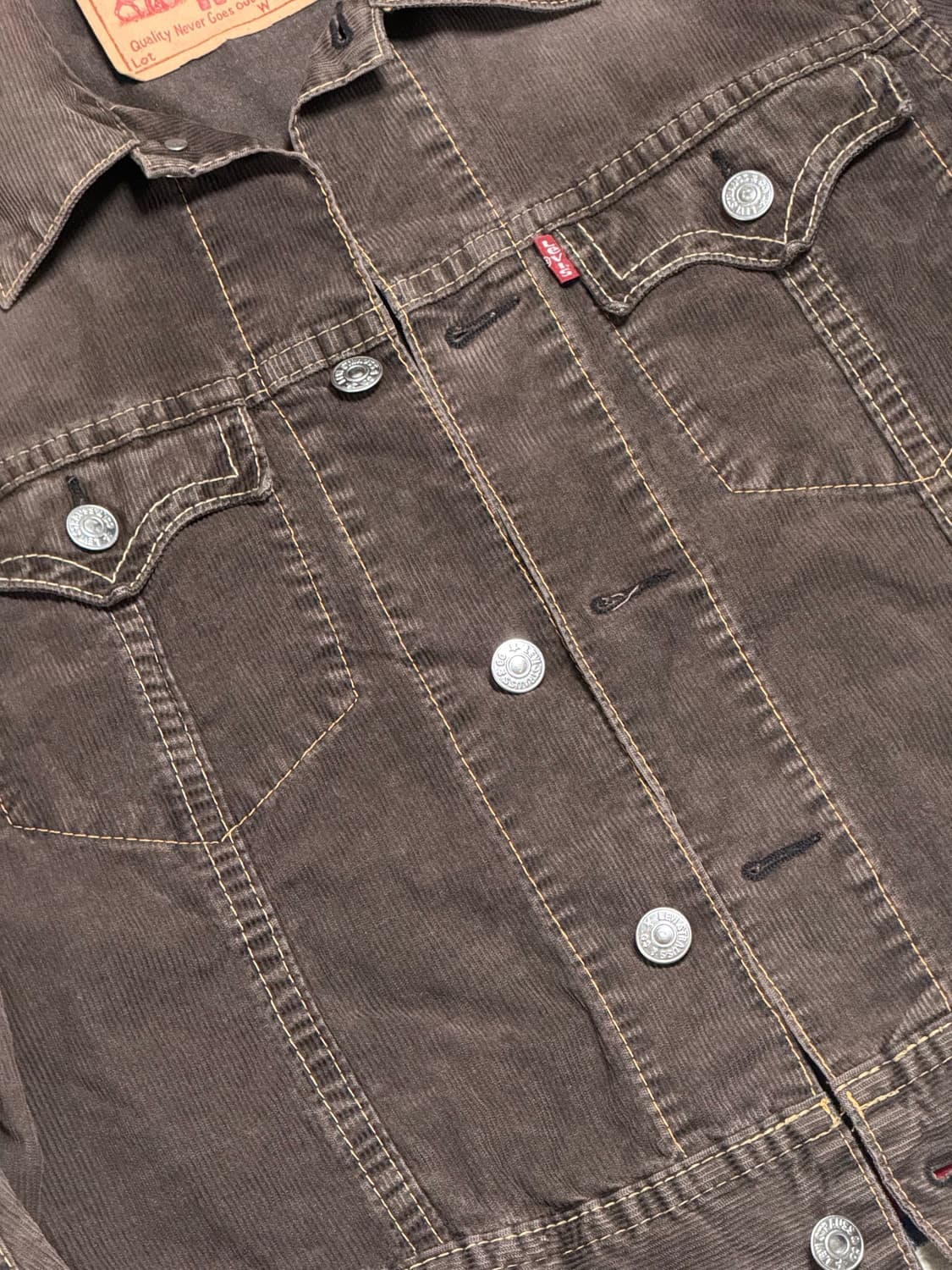 리바이스 코로듀이 빈티지 트러커 자켓 Levi’s Jacket [L] 상품이미지8