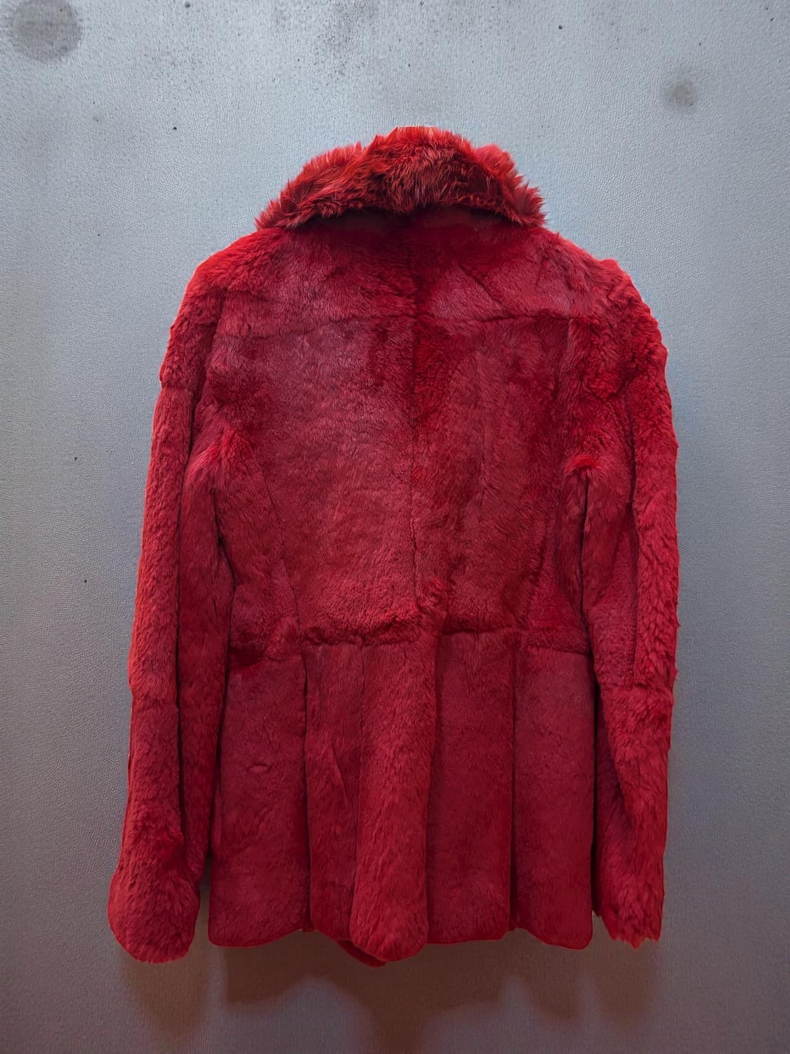 리얼 래빗퍼 코트 상품이미지2