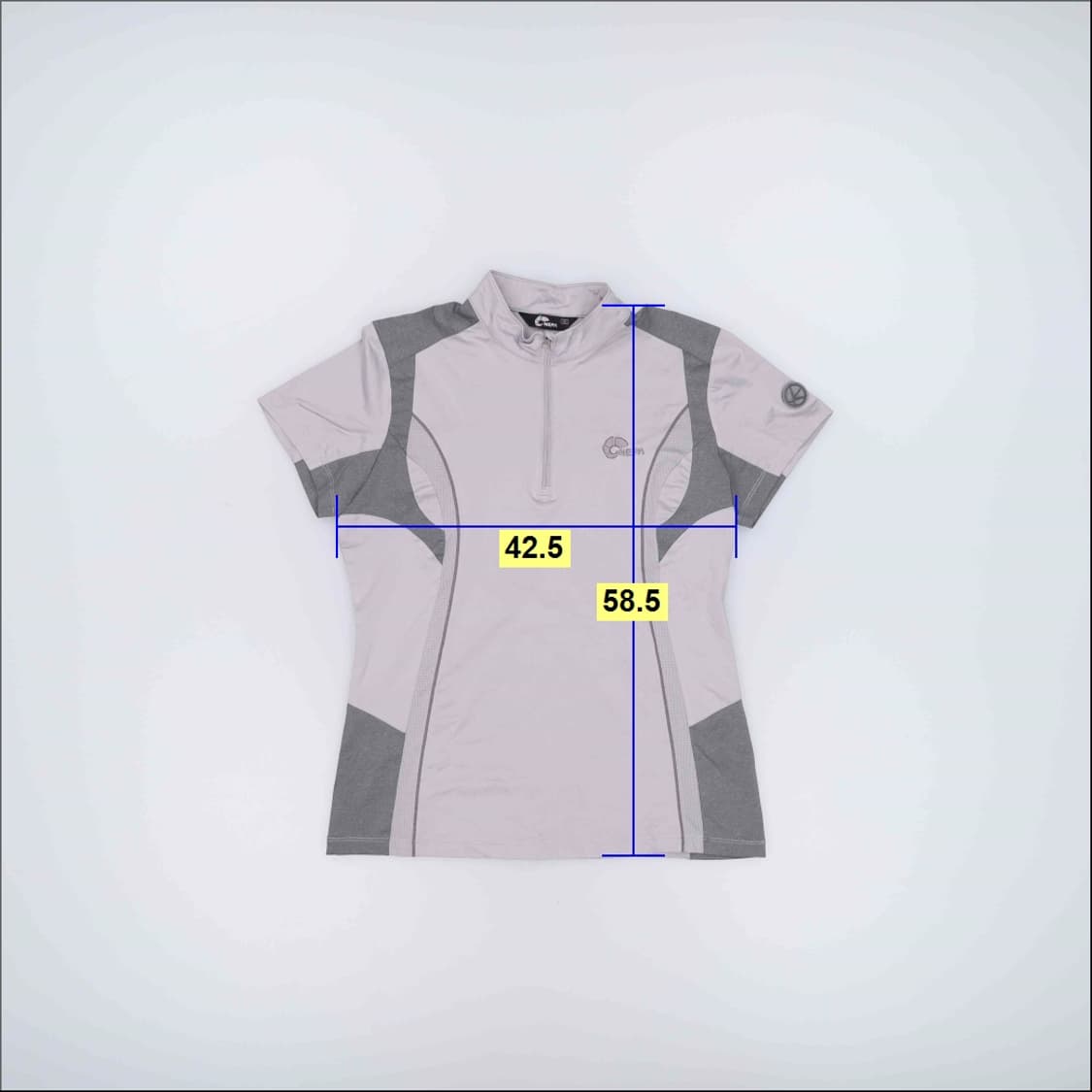 95 네파 여성 반집업 반팔 티 0608H 상품이미지5