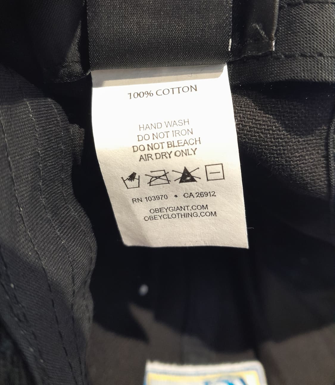 💥(새상품) 오베이 월드와이드 스냅백 (블랙)  상품이미지8