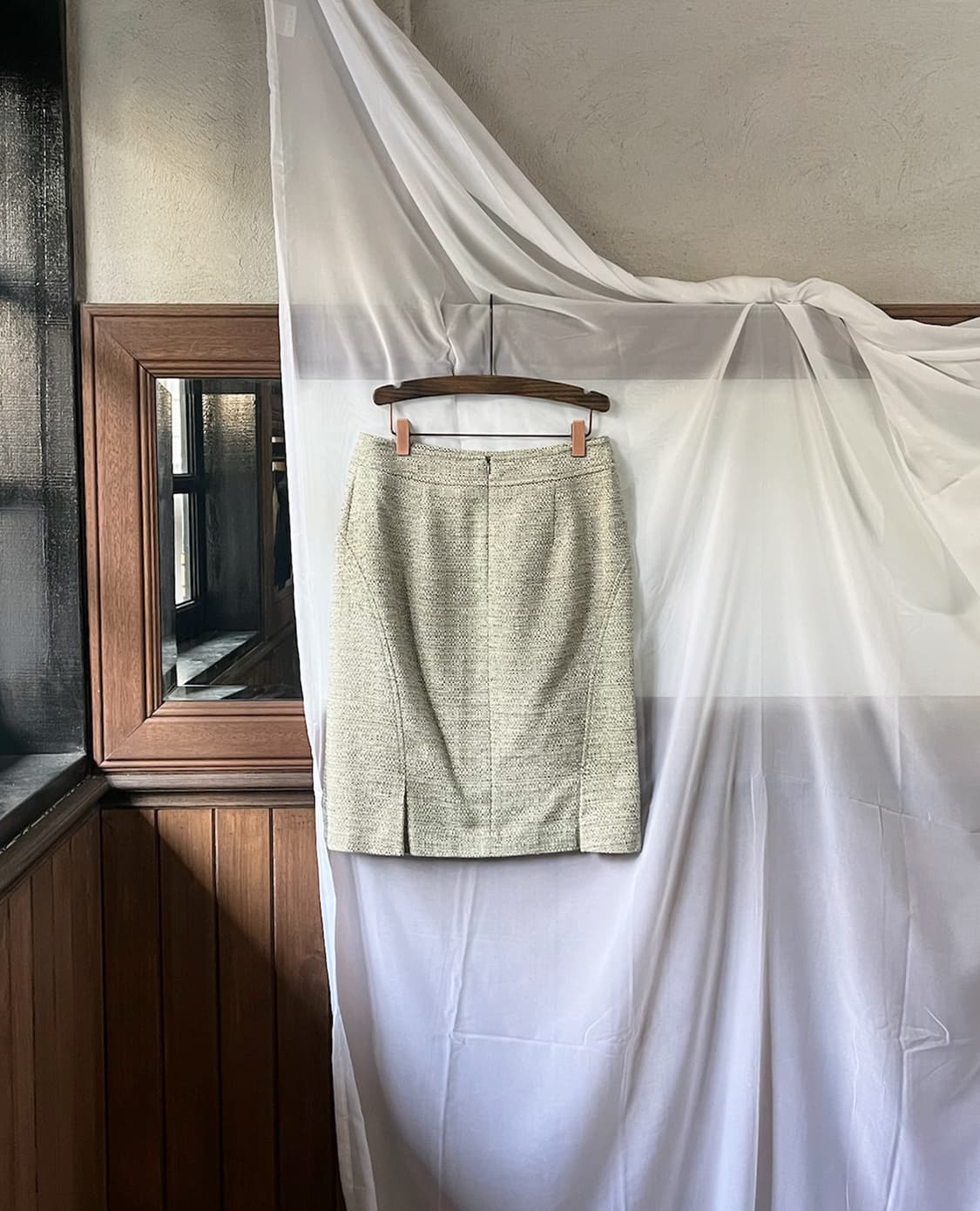 MAX MARA tweed pencil skirt 상품이미지6