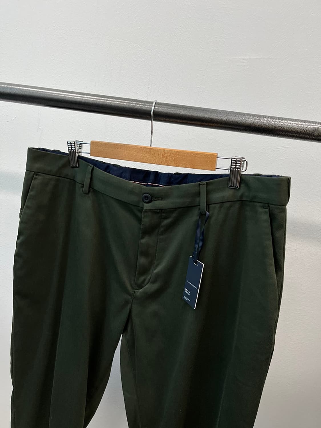 38-40) 타미 딥그린 밴딩 치노팬츠  상품이미지3
