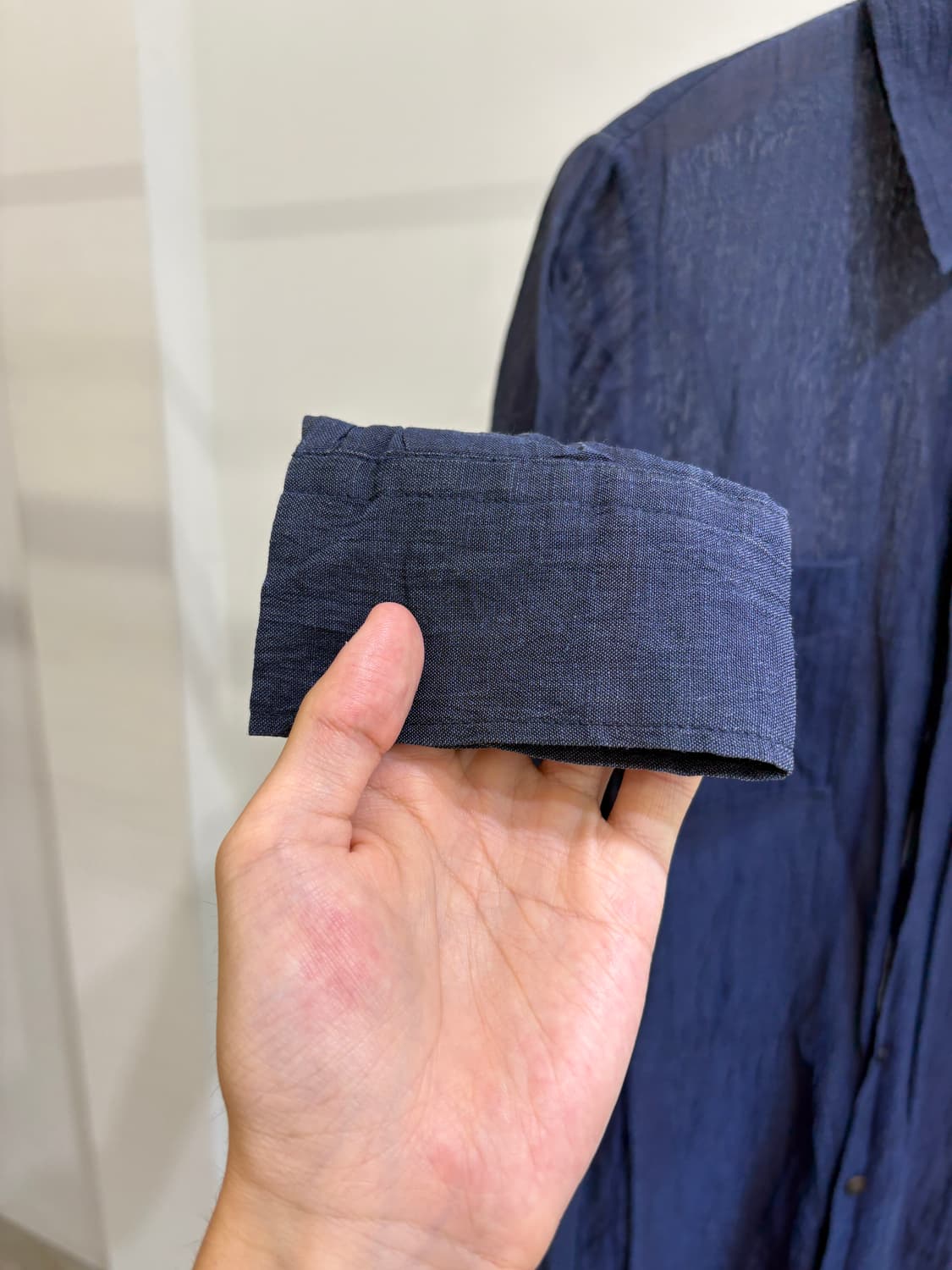 NUNO (Made in Japan) 롱셔츠 상품이미지3
