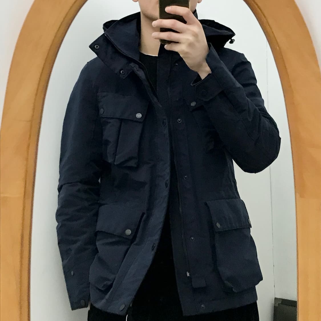 CP 씨피컴퍼니 4포켓 다크네이비 고글 자켓 남성 105 사이즈 상품이미지9