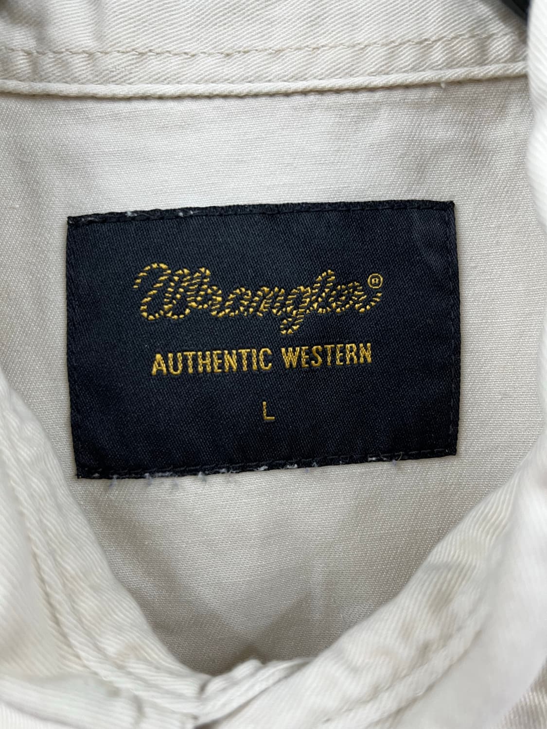 랭글러 웨스턴 코튼 셔츠  상품이미지9