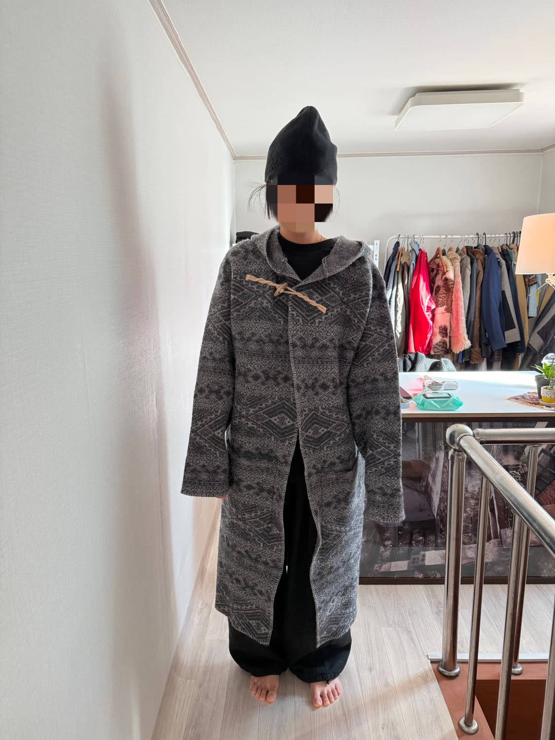 SNOW PEAK 플란넬 울 블랭킷 자켓 상품이미지7