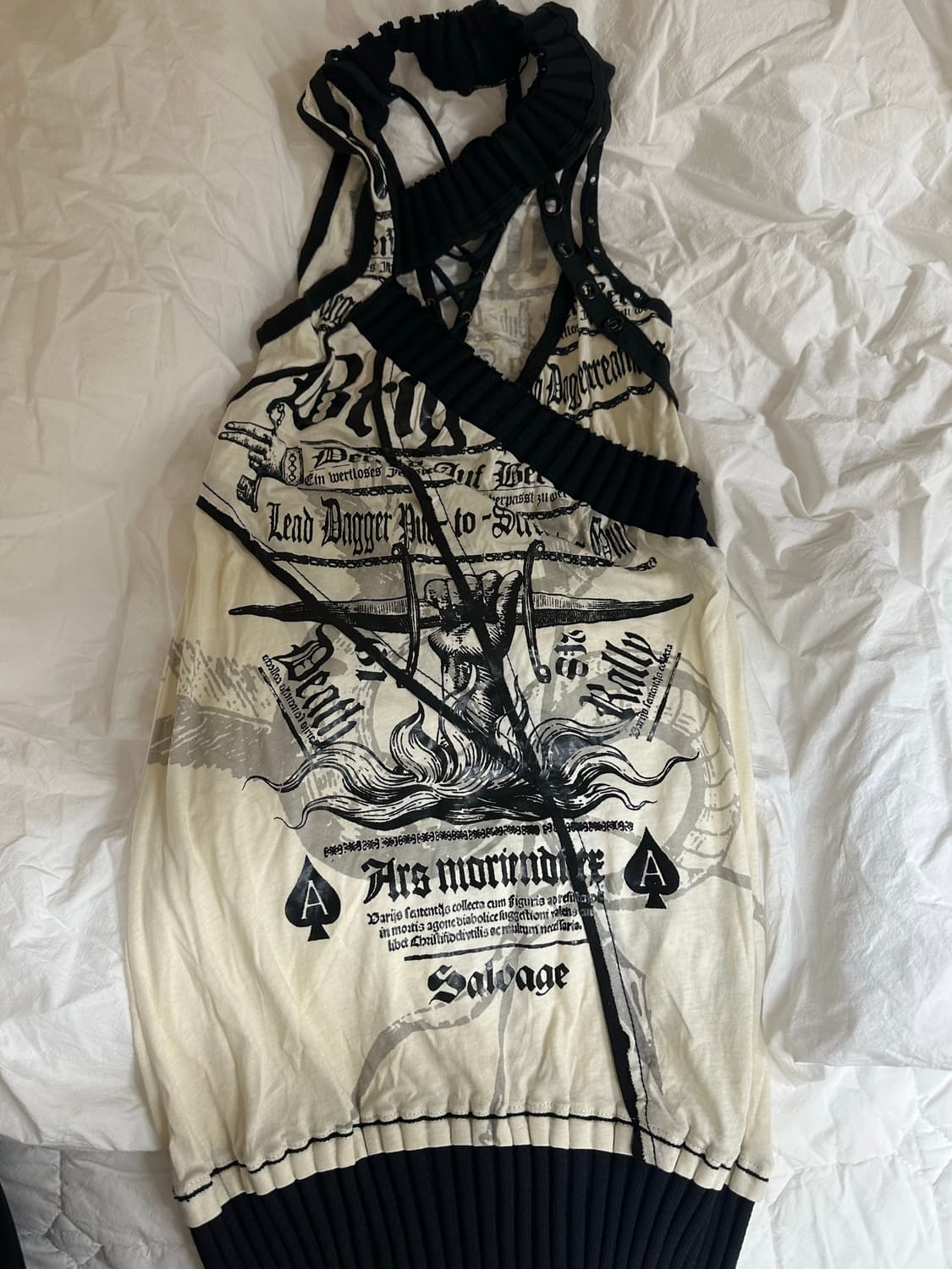 Punk 슬리브 펑크 원피스 상품이미지2