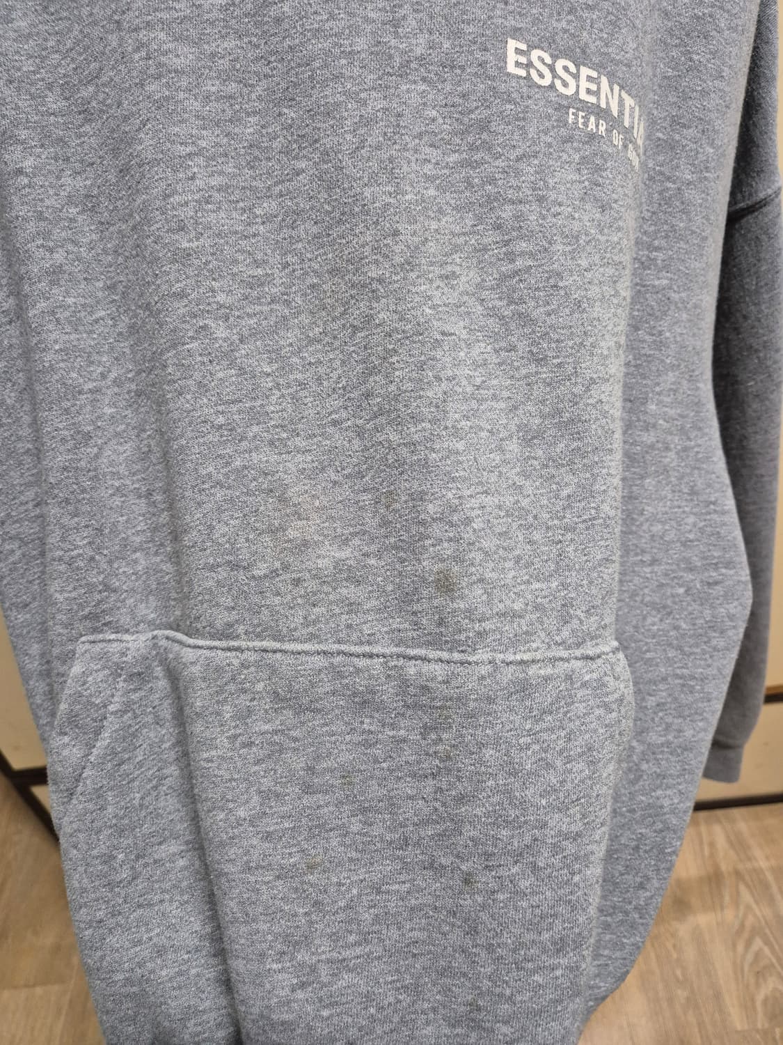 [M] 피어오브갓 에센셜 후드 그레이 회색 105 100 L 후디 상품이미지7