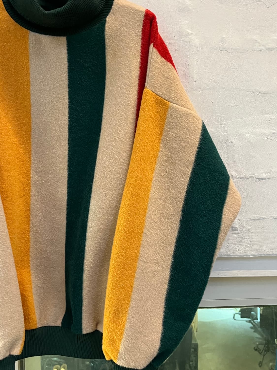 Yudun 빈티지 터틀넥 울 스웨터 M 상품이미지3