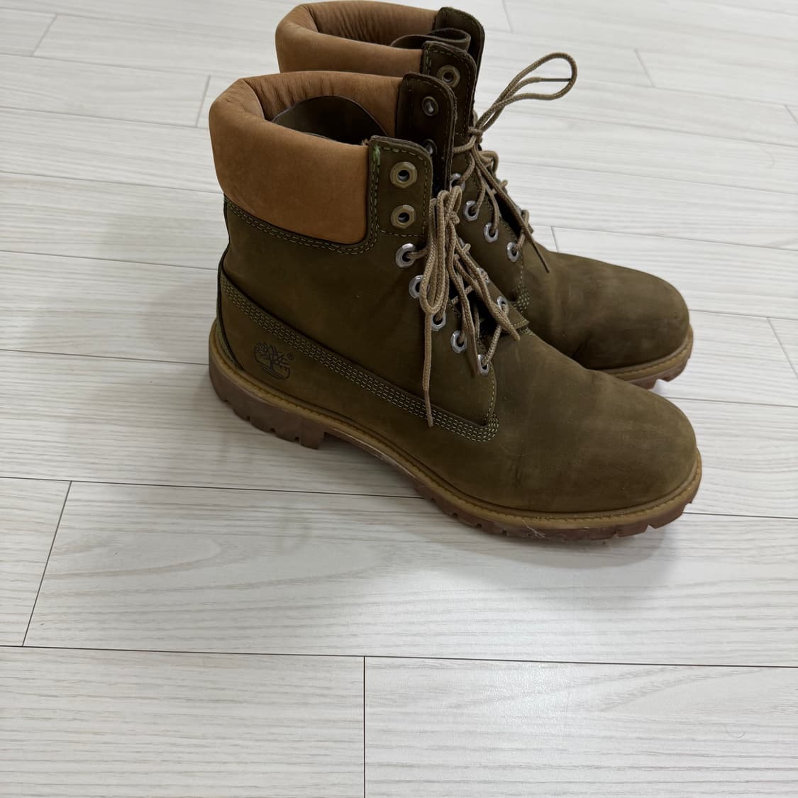 팀버랜드 프리미엄6인치 카키270-275 상품이미지2