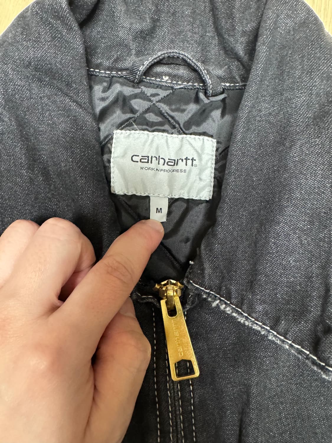 칼하트 WIP 노르코 데님 OG 디트로이트 자켓(I033039-89-06 상품이미지3