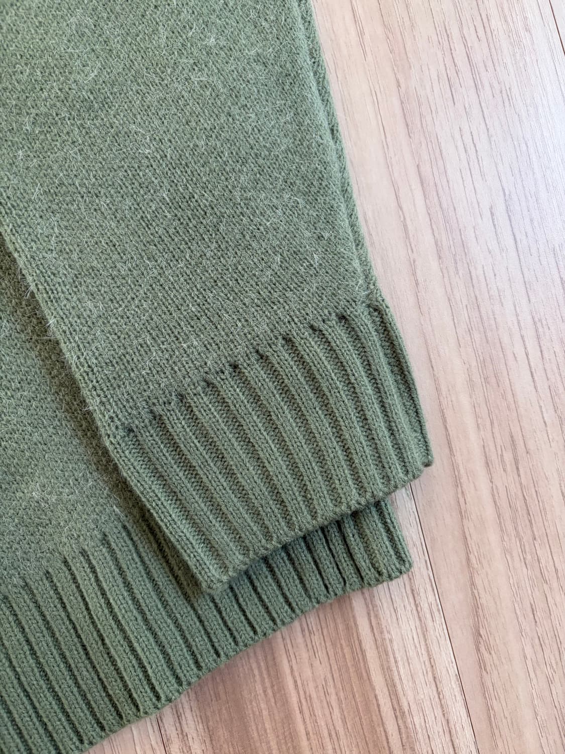 트릴리온 니트 그린 m 상품이미지6