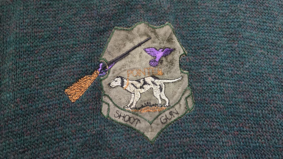 이태리 빈티지 아가일 니트 Made In Italy  상품이미지2