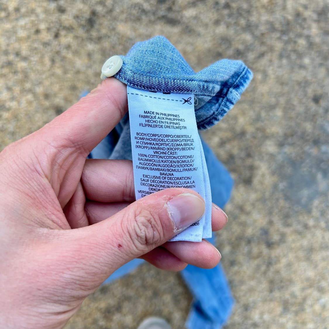 폴로 랄프로렌(polo ralph lauren) 샴브레이 데님 셔츠 상품이미지6