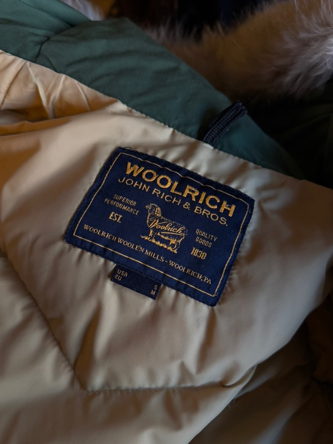 울리치 아크틱파카 남성100 상품이미지6