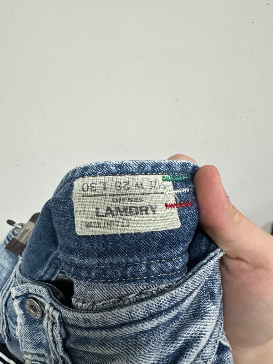 디젤 LAMBRY 0071J 부츠컷 데님팬츠 상품이미지4