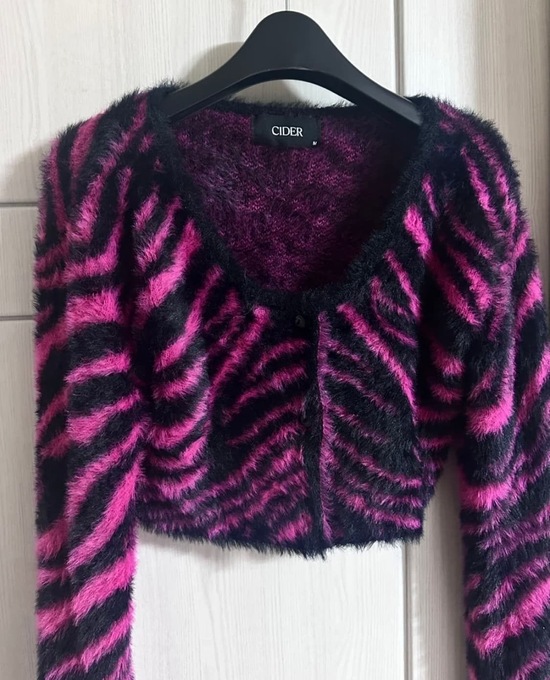 Shopcider 갸루 호피 가디건 상품이미지1