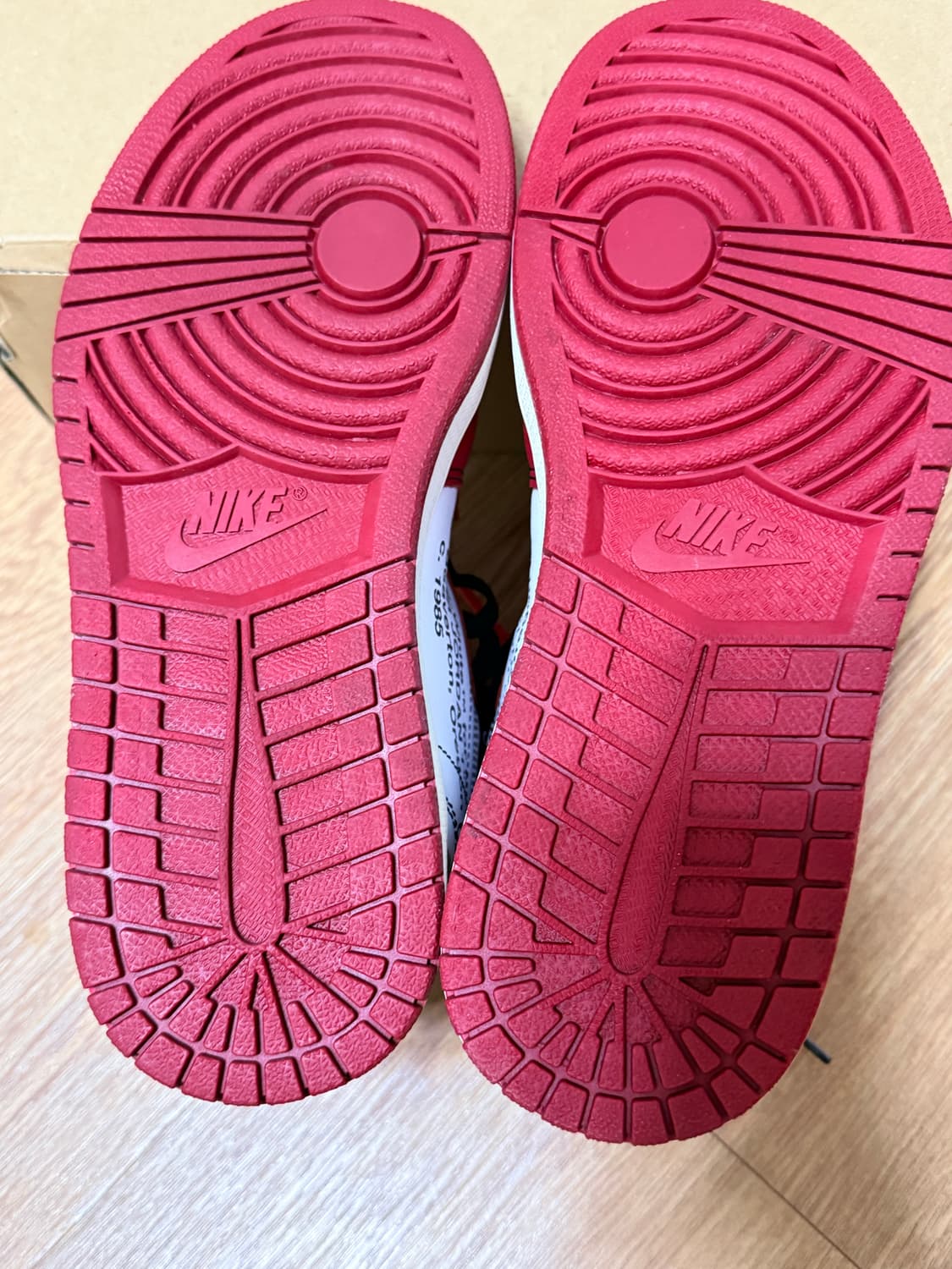 [260] 조던 1 x 오프화이트 레트로 하이 시카고 더 텐 상품이미지5