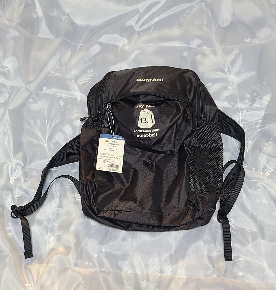 몽벨 포켓터블 라이트팩 10L / 13L 2종류 백팩 가방(새상품) 상품이미지4
