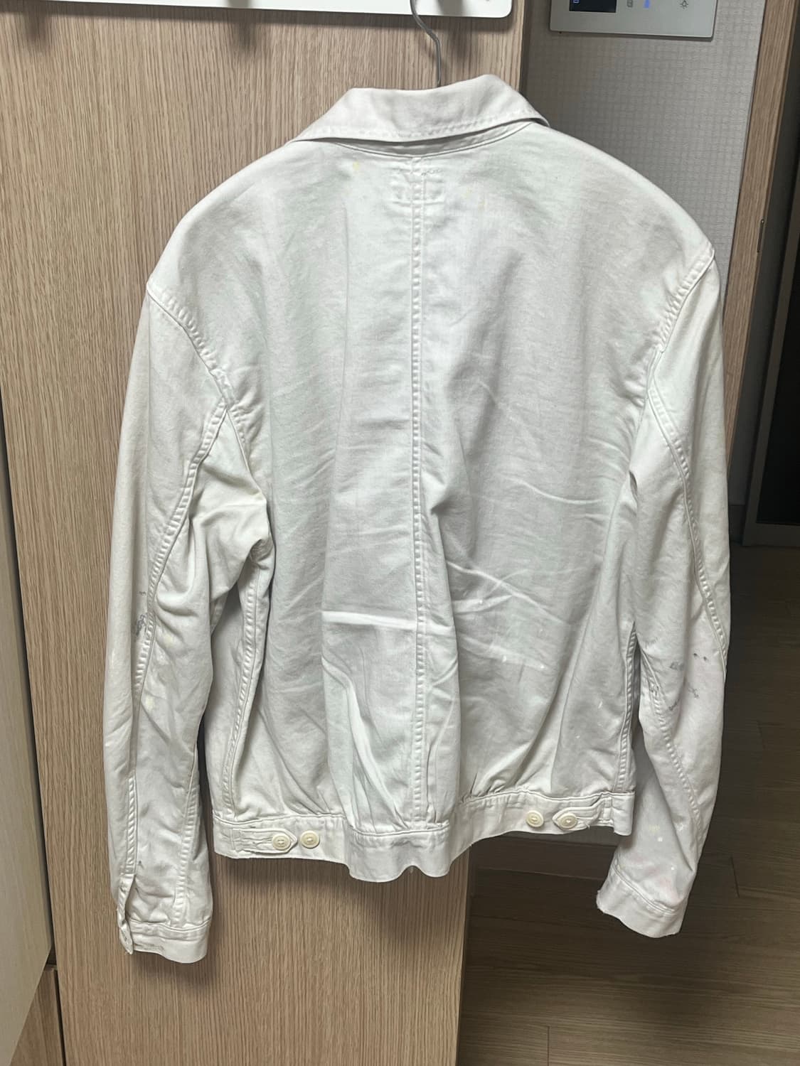 rrl더블알엘 페인트 스플래터 워크자켓 s사이즈 상품이미지3