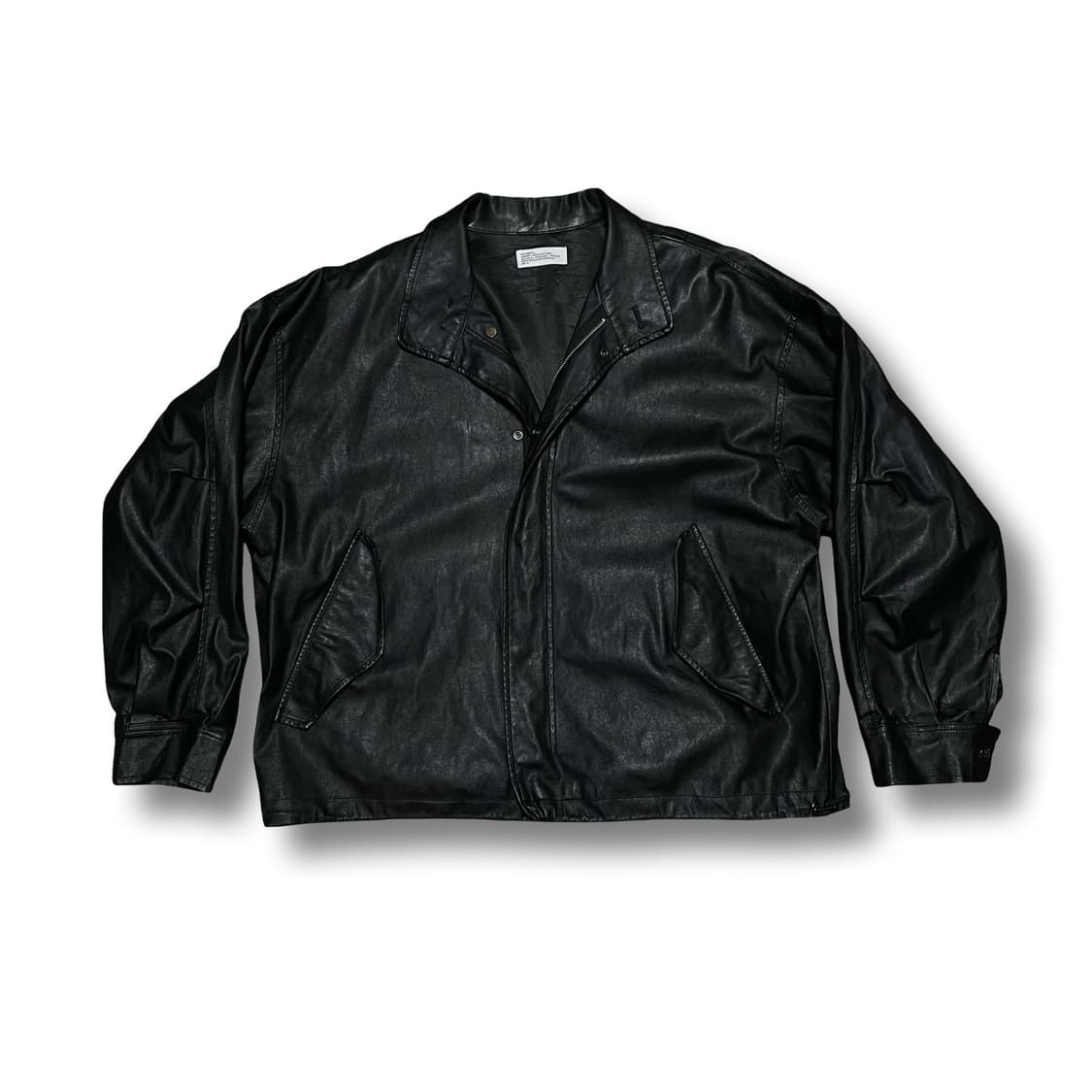 [M] 파르티멘토 빈티지 봄버 비건레더 자켓 상품이미지1