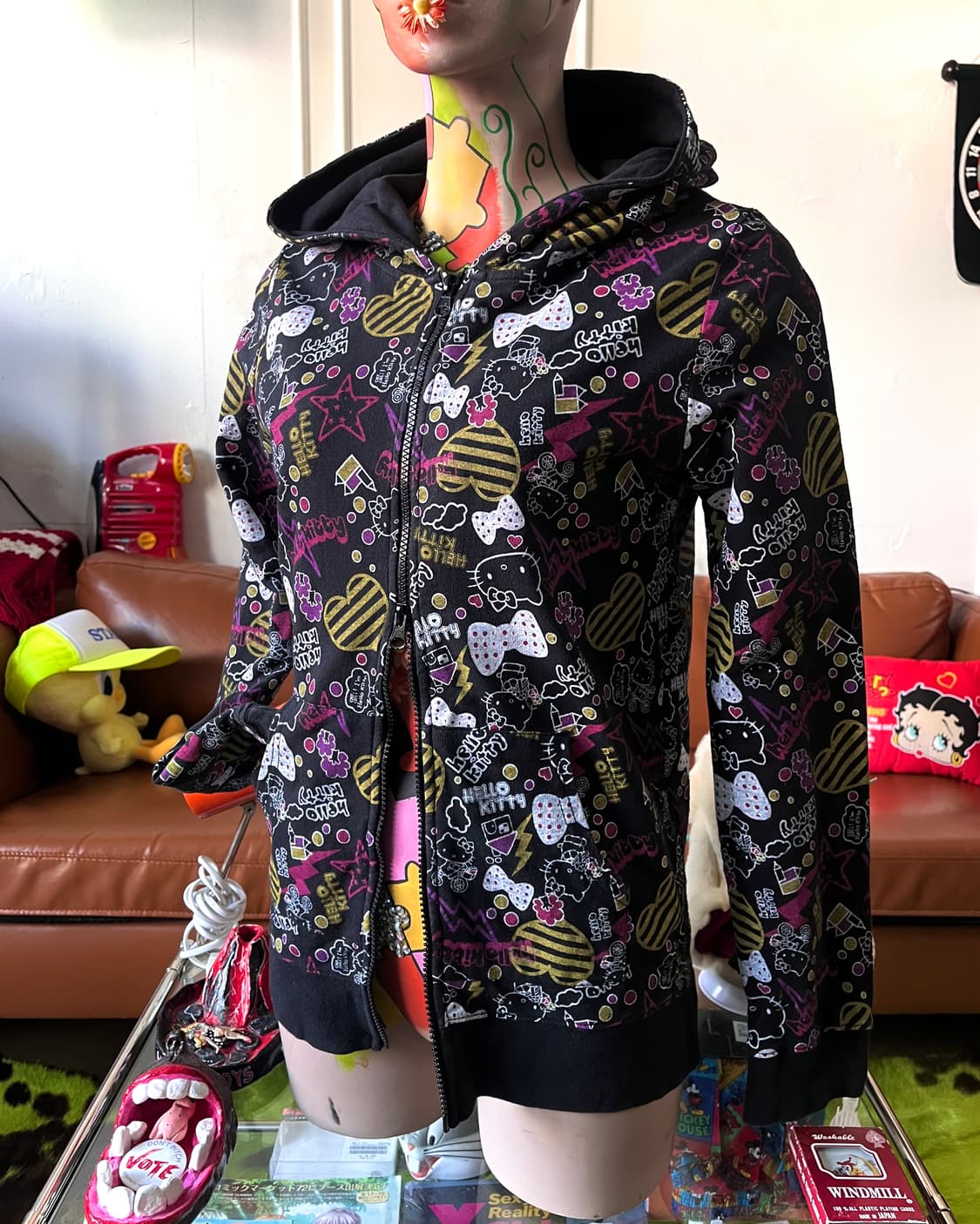 Colza X Hello Kitty Japan Hood Zip-up 상품이미지2