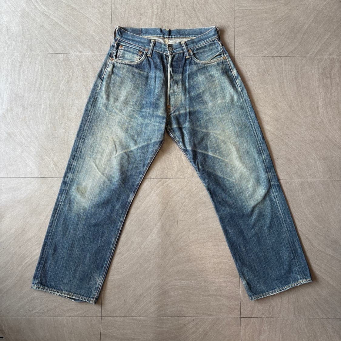 에비수 정품 2001 데님 팬츠 바지 상품이미지7
