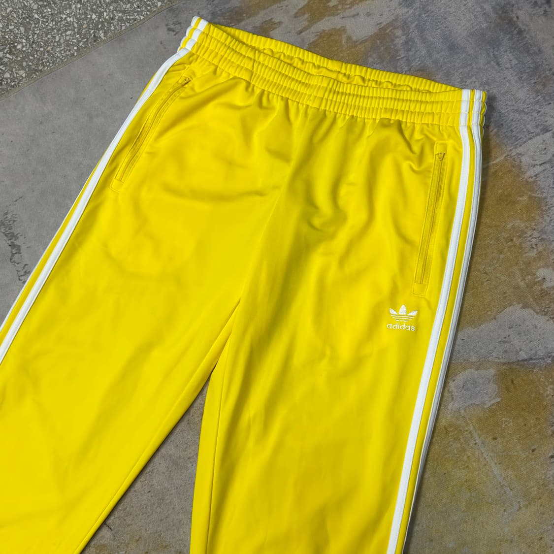 아디다스 파이어버드 신형 노랑 트랙팬츠 XL 상품이미지2