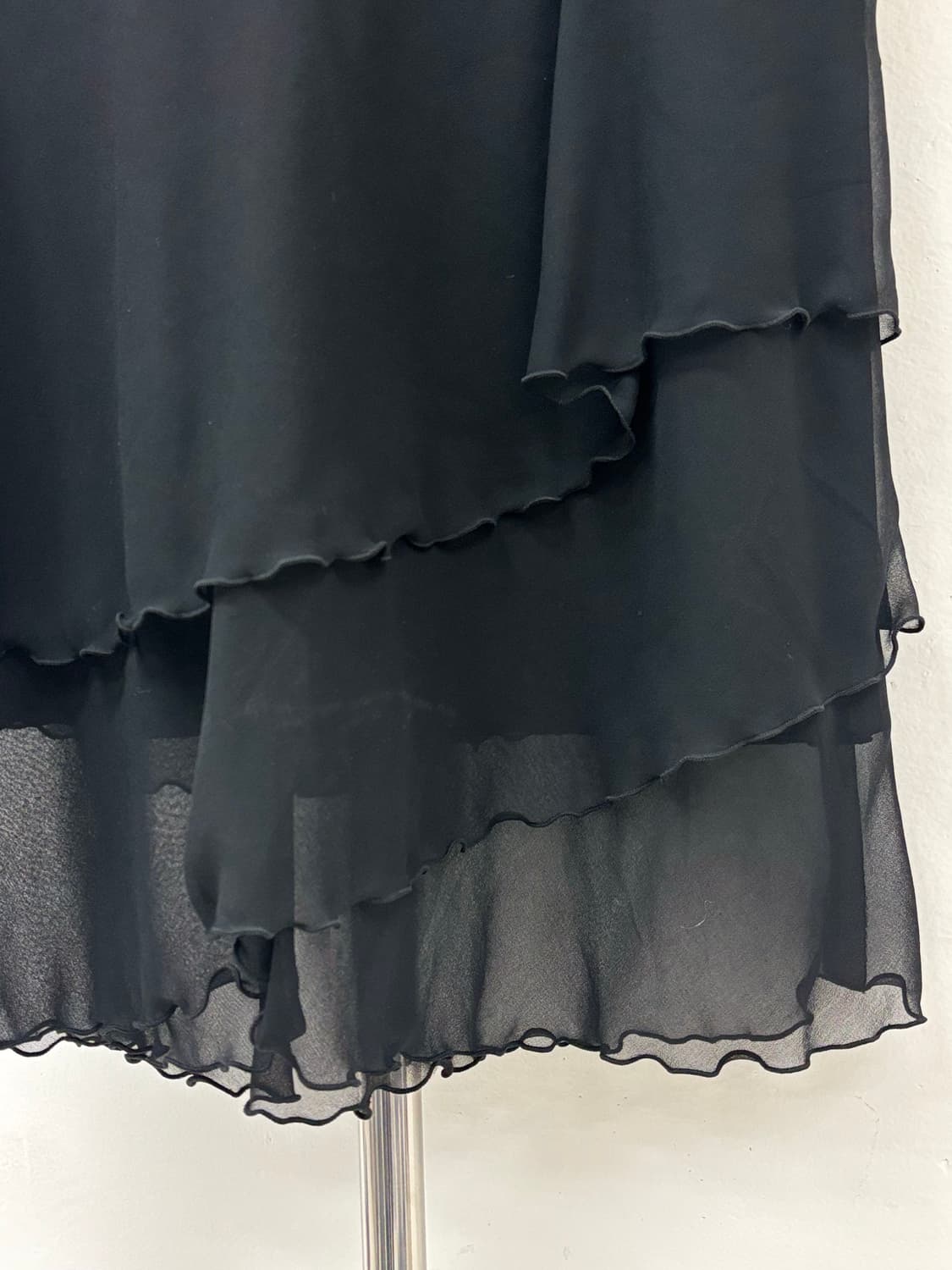 빈티지 블랙 미디 스커트 상품이미지6