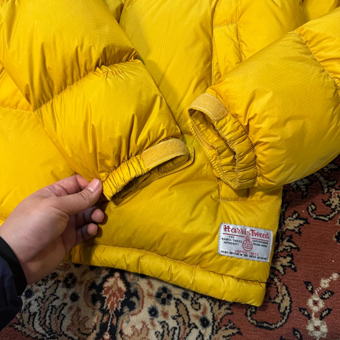 노스페이스 x 해리스 트위드 눕시 패딩 (L) 상품이미지5