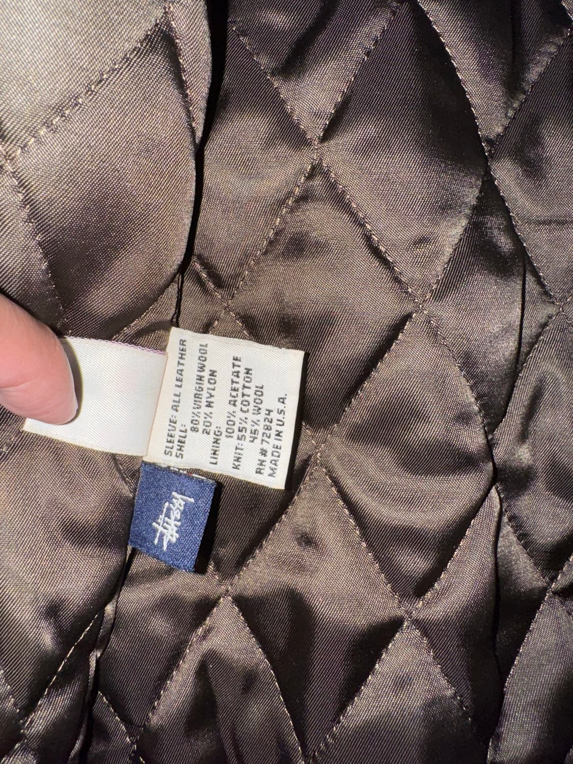 올드스투시 바시티자켓  상품이미지6