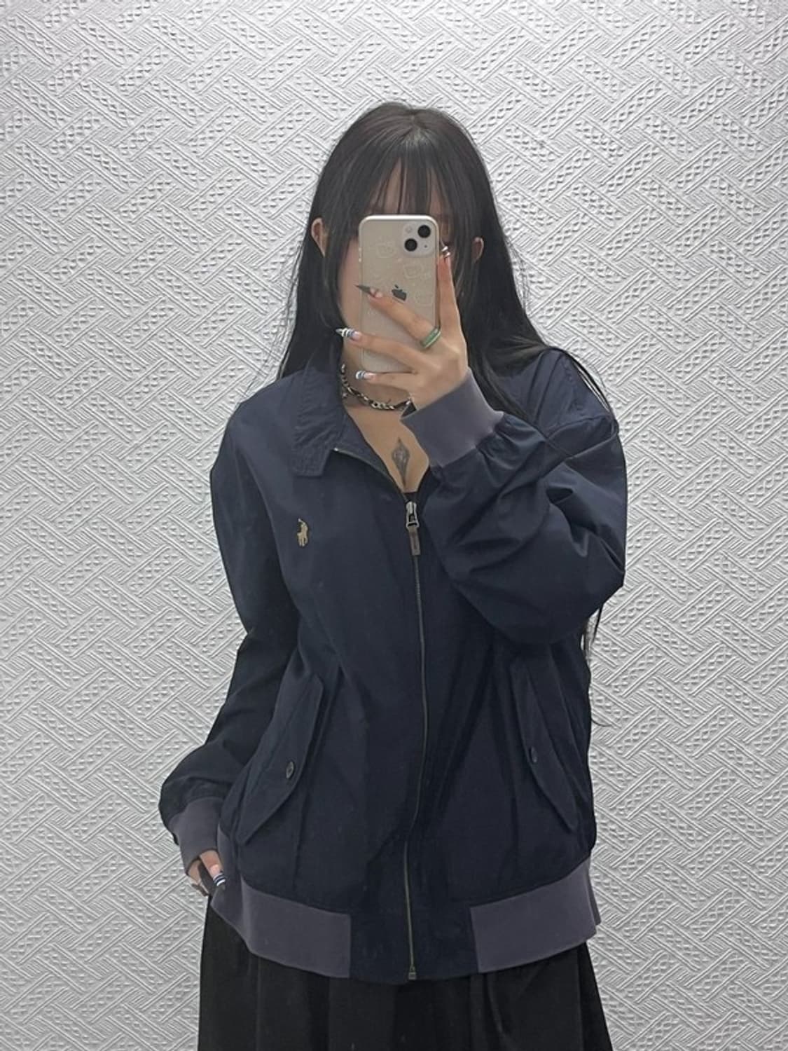 폴로 랄프로렌 폴리쉘 블루종 스윙탑 자켓 XXL C07812 상품이미지1