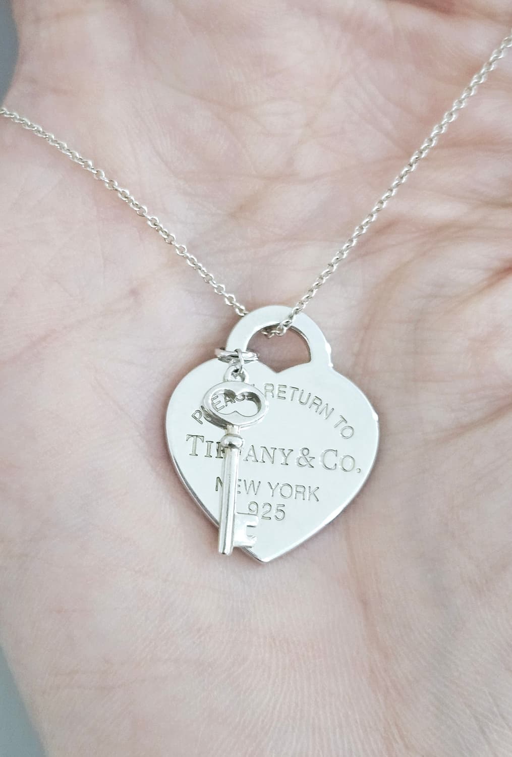 티파니앤코 리턴 투 티파니 하트 태그 키 펜던트 목걸이[정품/풀박스] 상품이미지6