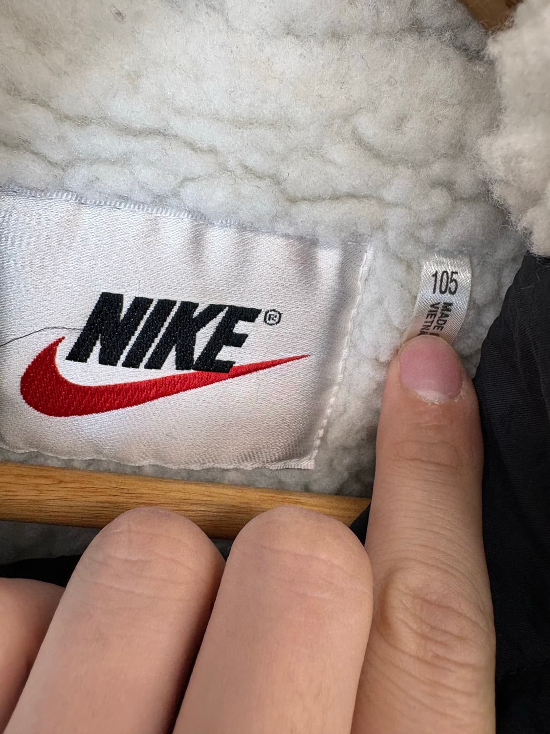 나이키 90s 올드스쿨 빅로고 양털 돕바 상품이미지8