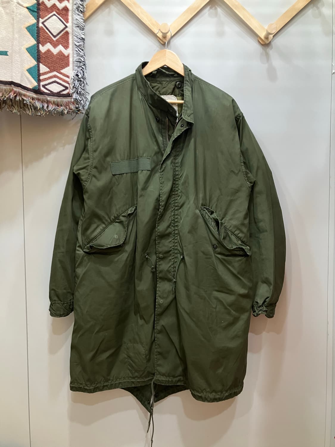 오리지널 70s M-65 피쉬테일 파카 (내피포함) 상품이미지1