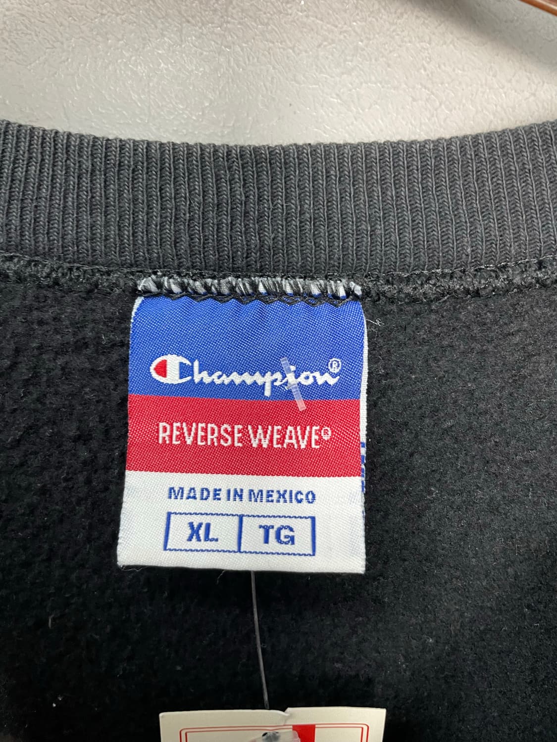 챔피온 리버스 위브 빅로고 블랙 맨투맨 H2569 상품이미지6