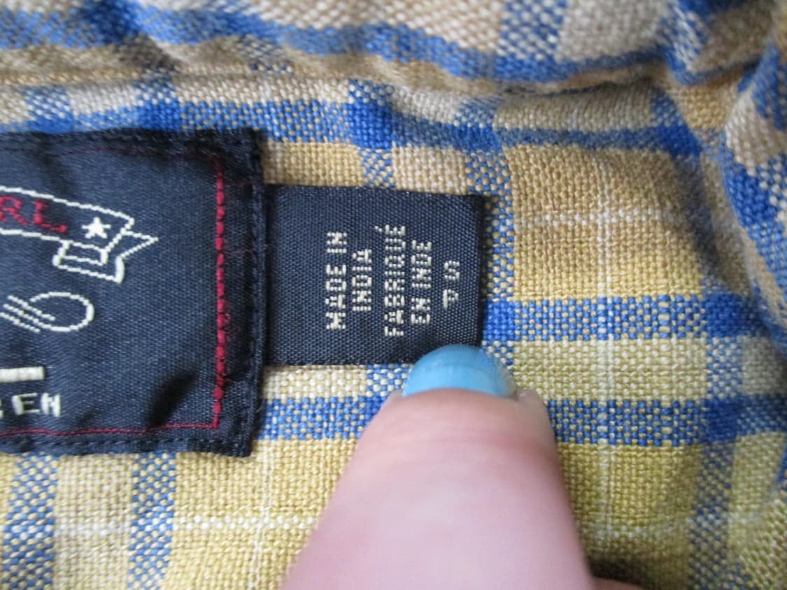 RRL 더블알엘 플레이드 우븐 워크셔츠 상품이미지3