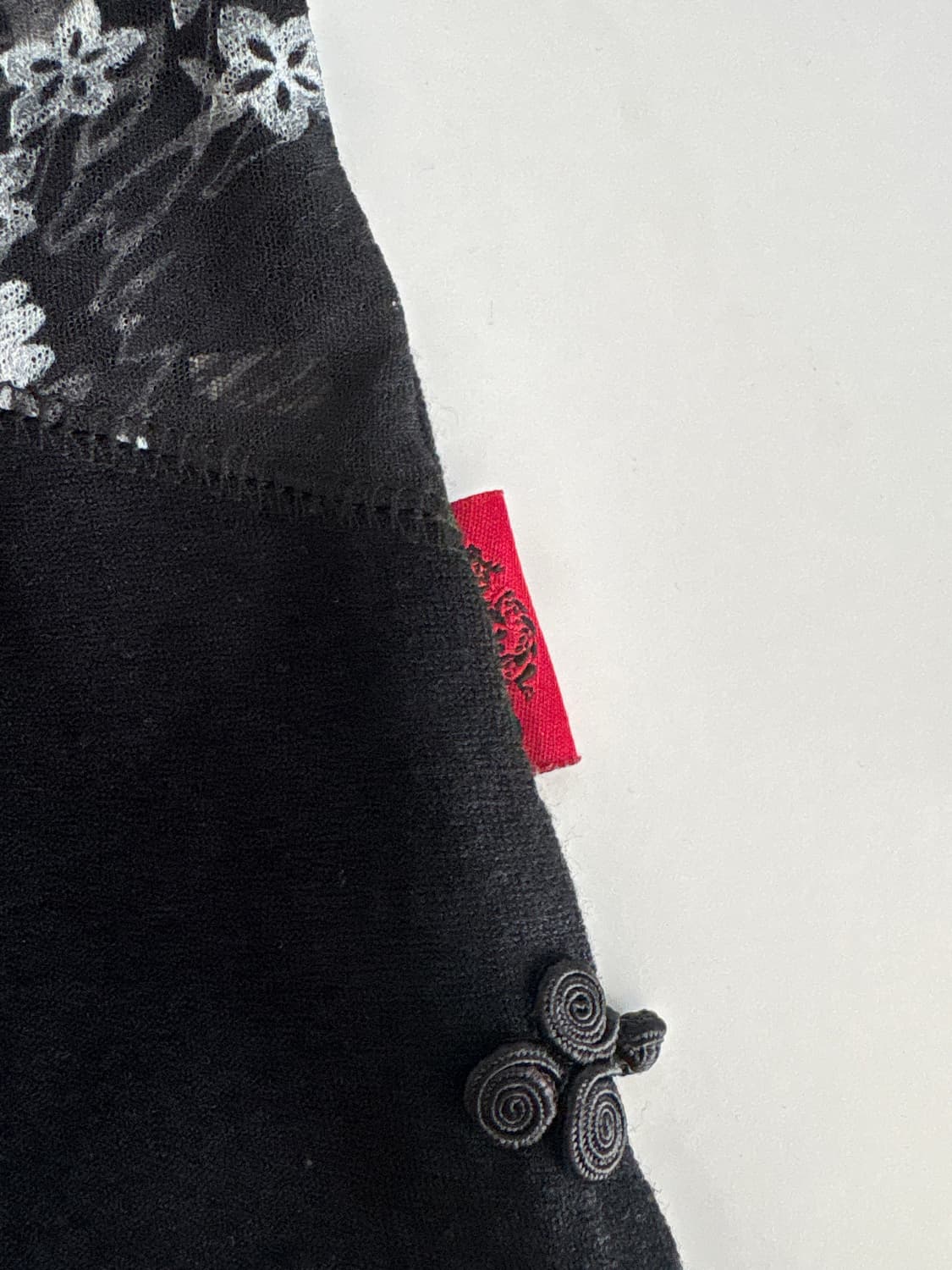 오즈온 오즈크로스 Ozz on 빈티지 오리엔탈 하이넥 롱슬리브 상품이미지4