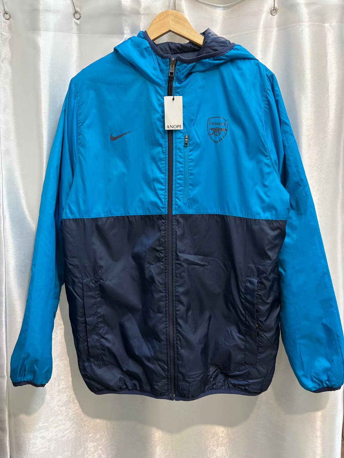 나이키 아스날 리버시블 경량 점퍼 블루 상품이미지2