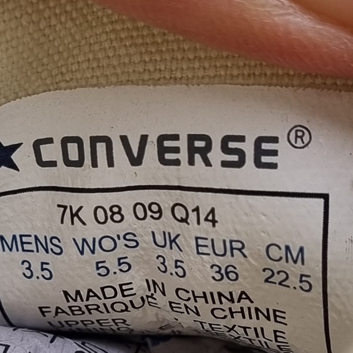 컨버스 올스타 벨크로 스니커즈 225 상품이미지6