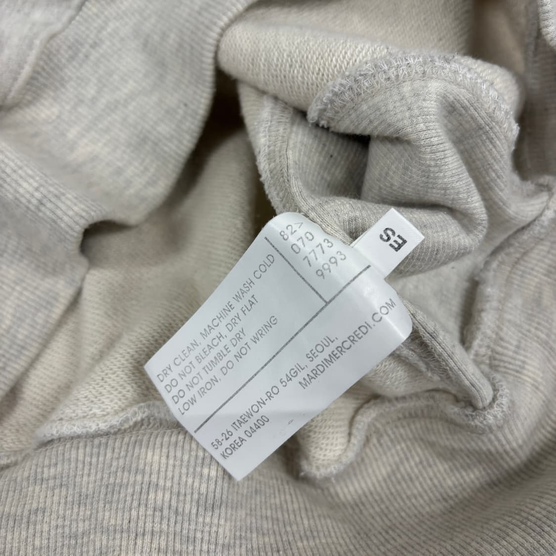 마르디 메크르디 맨투맨 상품이미지8