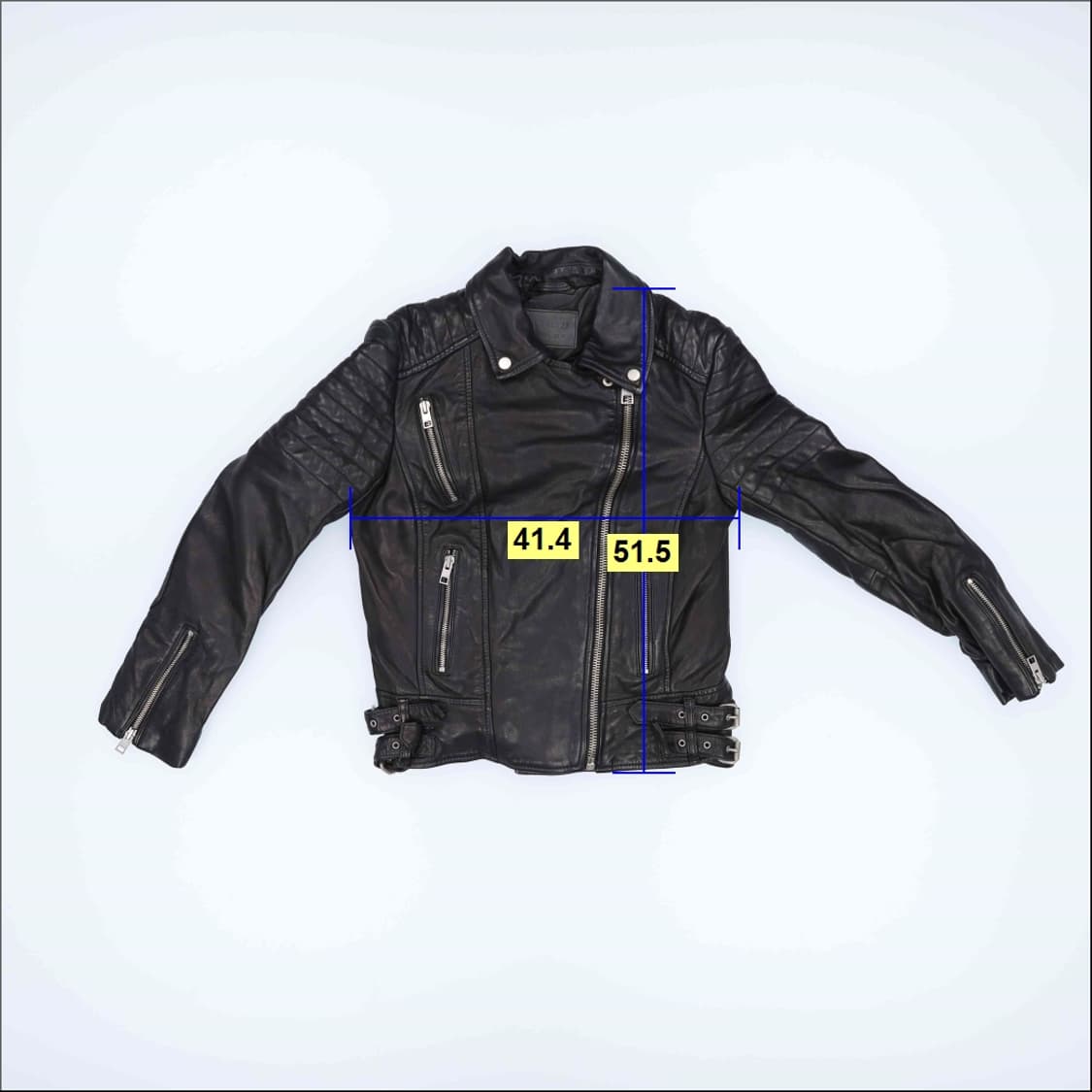 [EU 38] 올세인츠 여성 가죽라이더 자켓 0115H1 상품이미지5