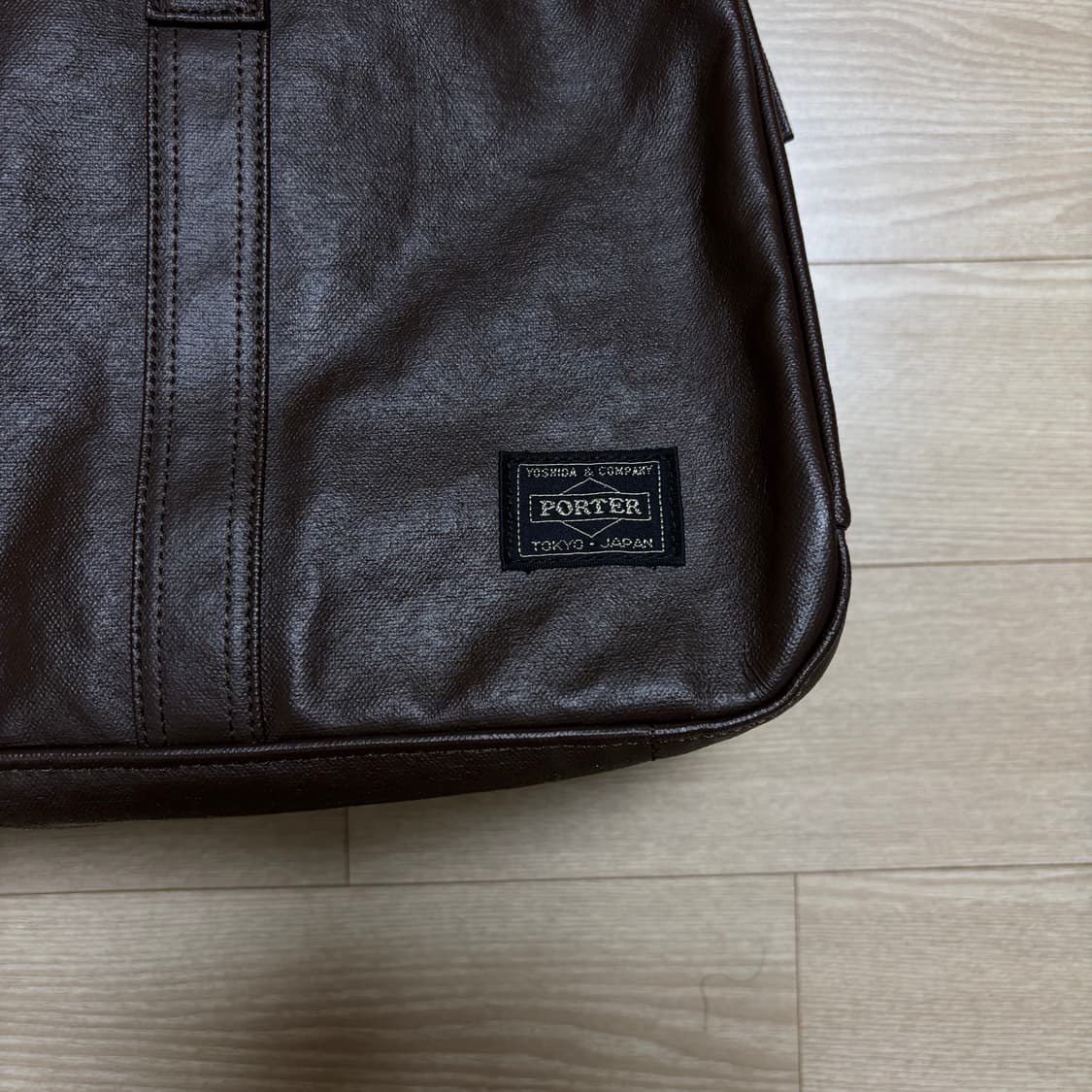요시다포터 porter 프리스타일 보스턴백 브라운 상품이미지3