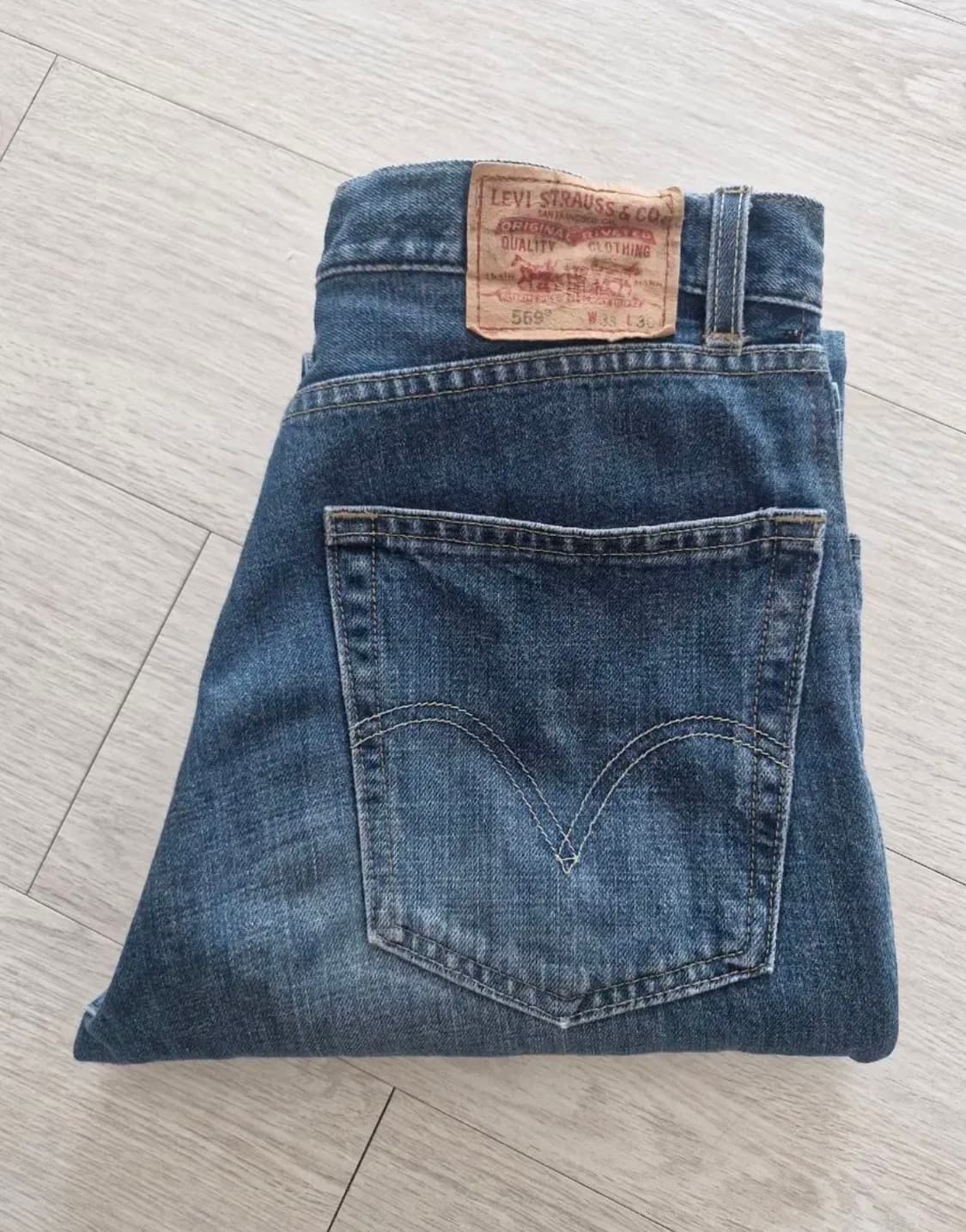 리바이스 569 데님 W33 L30 상품이미지1